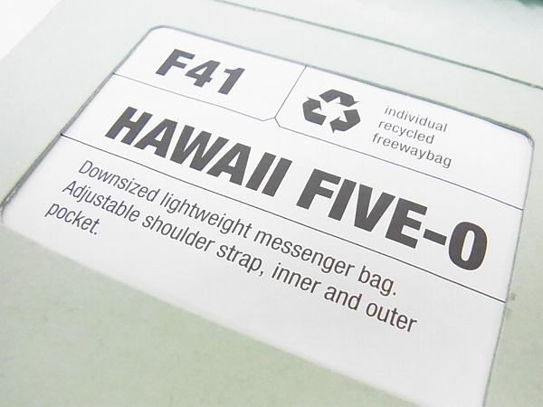 実際に弊社で買取させて頂いたFREITAG/フライターグ Hawaii Five0 F41 ショルダーバッグの画像 6枚目