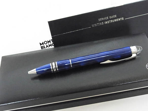 MONTBLANC スターウォーカー ボールペン クールブルー - 筆記具