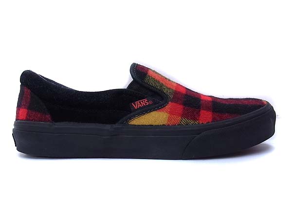 VANS/ヴァンズ スリッポン フランネル チェック柄 V98FLN/27.5の買取