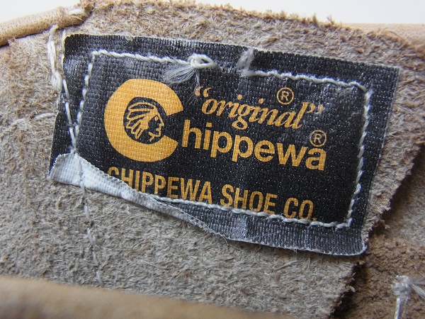 実際に弊社で買取させて頂いたchippewa/チペワ スエードエンジニアブーツ 91071/9.5Eの画像 9枚目