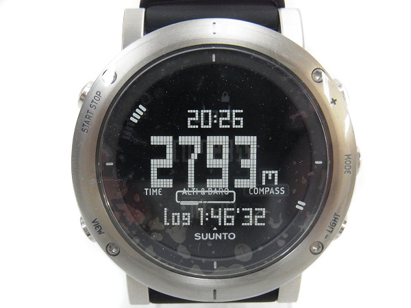 実際に弊社で買取させて頂いたSUUNTO/スント コア ブラッシュド スティール SS020339000の画像 1枚目