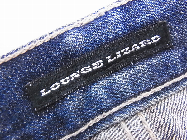 実際に弊社で買取させて頂いたLOUNGE LIZARD/ラウンジリザード ボタンフライスキニーデニム/1の画像 2枚目