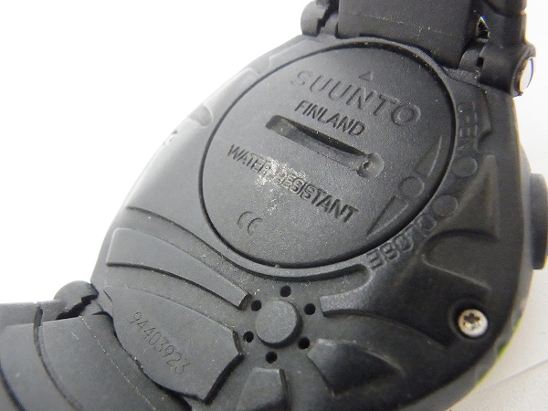 実際に弊社で買取させて頂いたSUUNTO/スント VECTOR/ベクター クロノ ライム SS010600M10の画像 3枚目