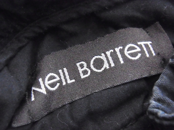 実際に弊社で買取させて頂いたNEIL BARRETT/ニールバレット カーゴパンツ/ワークパンツ 黒 46の画像 2枚目