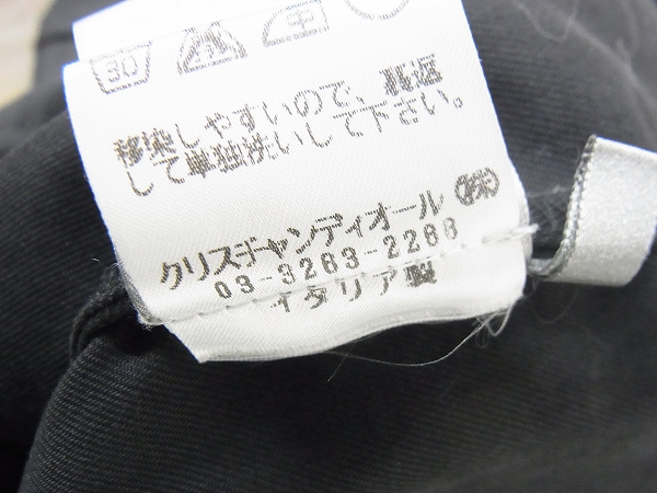 実際に弊社で買取させて頂いたディオールオム 06SS エディ ミリタリージャケット サファリ/46の画像 6枚目