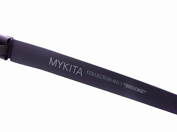 実際に弊社で買取させて頂いたMYKITA/マイキータ ボストン型メガネフレーム 眼鏡 グレーの画像 6枚目