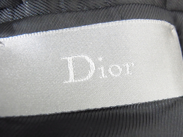 実際に弊社で買取させて頂いたDIOR HOMME/ディオールオム 07AW エディ期 ジップジャケット 46の画像 2枚目