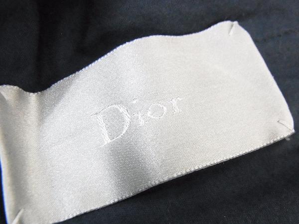 実際に弊社で買取させて頂いたDior Homme/ディオールオム 05AW エディ期 M-65ブルゾン 黒/44の画像 2枚目