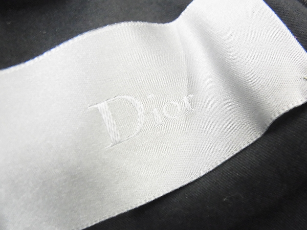 実際に弊社で買取させて頂いたDIOR HOMME/ディオールオム ミリタリージップブルゾン 黒/46の画像 2枚目