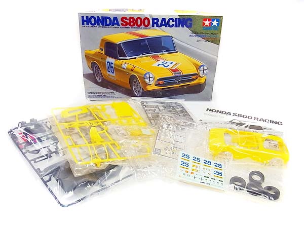 実際に弊社で買取させて頂いたTAMIYA/タミヤ プラモデル HONDA S800 RACING/レーシングの画像 1枚目