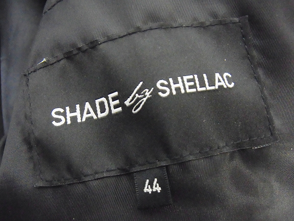 実際に弊社で買取させて頂いたSHADEbySHELLAC/シェラック ライナー付きPコート グレー系/44の画像 6枚目