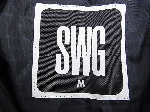 実際に弊社で買取させて頂いたSWAGGER/スワッガー コーチジャケット/ジャンパー ブラック Mの画像 2枚目