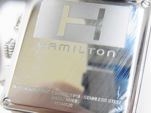 実際に弊社で買取させて頂いたHAMILTON/ハミルトン[9万↑]ロイド クロノグラフ/H19412753の画像 5枚目