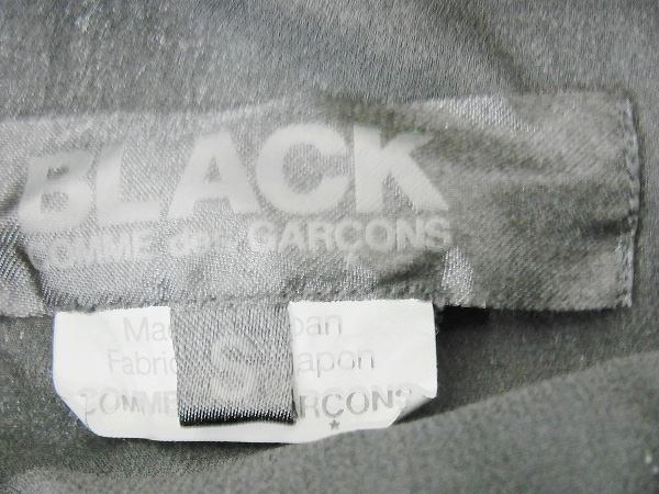 実際に弊社で買取させて頂いたBLACK COMME des GARCONS/ギャルソン AD2010 ドット ブラウス/Sの画像 2枚目