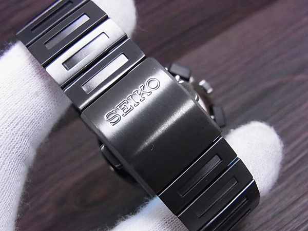 実際に弊社で買取させて頂いたSEIKO SPIRIT GIUGIARO DESIGN White Mountaineering限定 時計の画像 3枚目