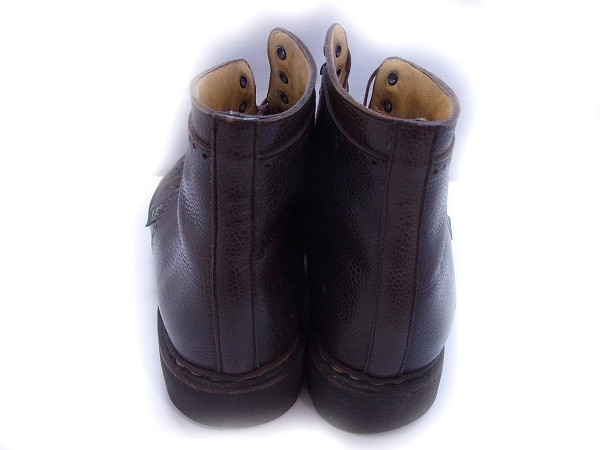 実際に弊社で買取させて頂いたParaboot/パラブーツ ウイングチップ レザーシューズ 茶/4の画像 2枚目