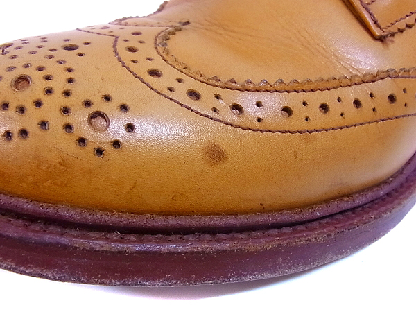 実際に弊社で買取させて頂いた Tricker's/トリッカーズ ウィングチップ シューズ UK6.5 の画像 8枚目