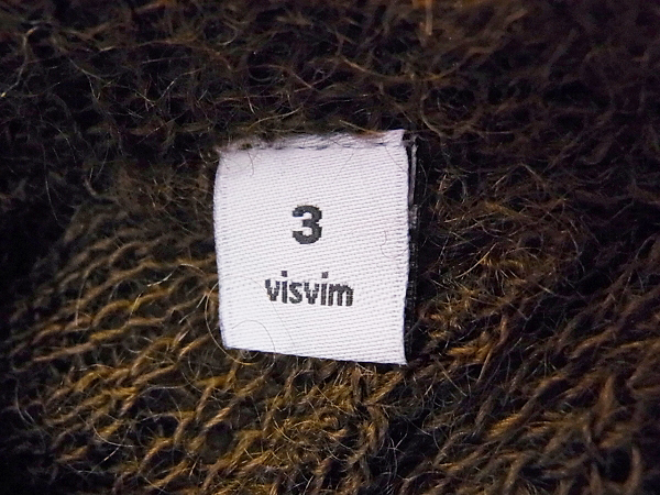 実際に弊社で買取させて頂いたvisvim/ビズビム モヘアウールニット/セーター 配色カラー/3の画像 2枚目