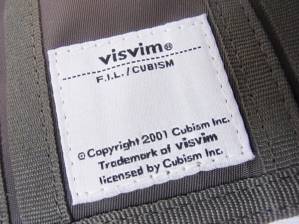 実際に弊社で買取させて頂いたVISVIM/ビズビム 三つ折バリスティックウォレット オリーブの画像 6枚目