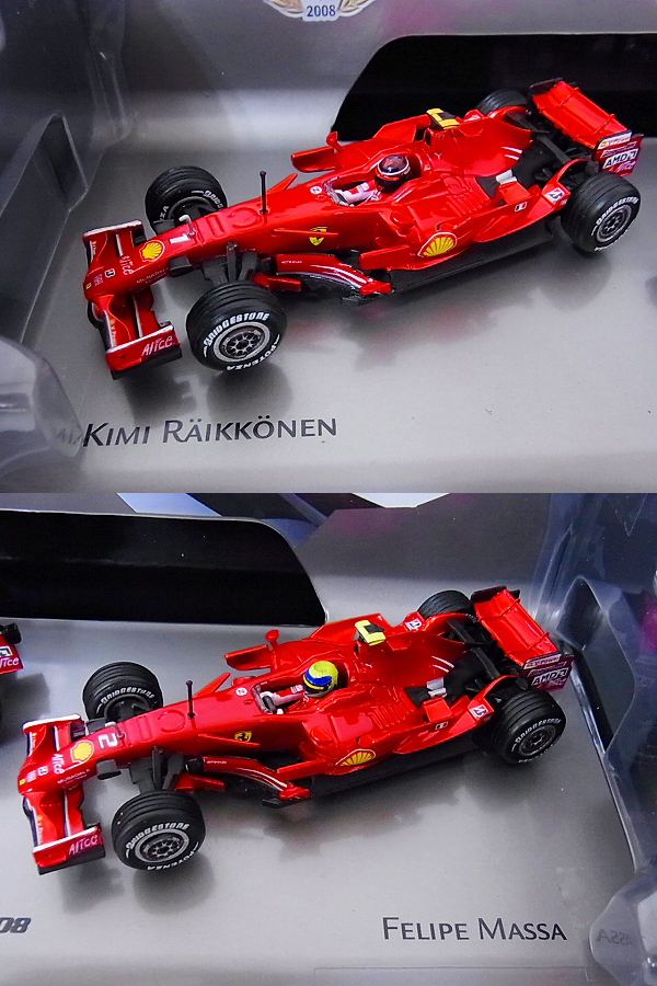 実際に弊社で買取させて頂いたHot Wheels フェラーリ 2008CONSTRUCTORS' CHAMPIONS 1/43の画像 2枚目