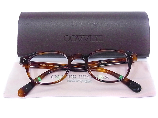 実際に弊社で買取させて頂いたOLIVER PEOPLES/オリバーピープル sarver デミ柄 眼鏡フレームの画像 8枚目