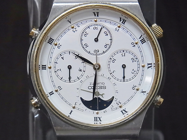 SEIKO/セイコー 腕時計 ムーンフェイズ/クロノグラフ 7A48-7000の買取