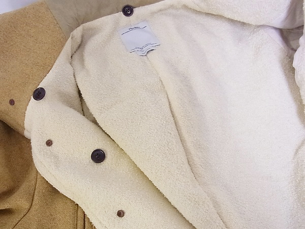 実際に弊社で買取させて頂いたvisvim/ビズビム[21万↑]2015FW ADMIRAL COAT ウールコート/4の画像 4枚目