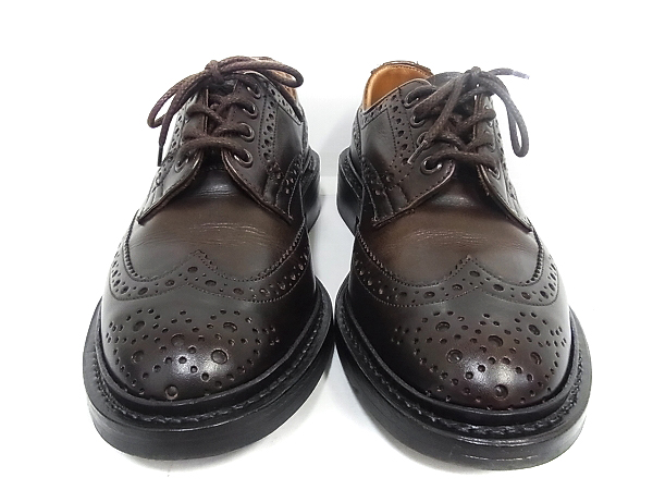 実際に弊社で買取させて頂いたTRICKER'S/トリッカーズ バートン m5633 ウィングチップ 6.5の画像 2枚目