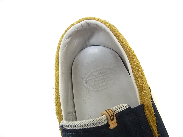 実際に弊社で買取させて頂いたvisvim/ビズビム 14SS SKAGWAY SLIP-ON/レザー スリッポン 9.5の画像 6枚目