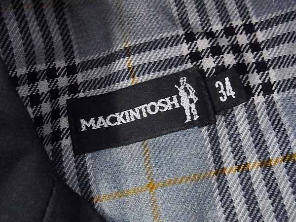 実際に弊社で買取させて頂いたMACKINTOSH/マッキントッシュ ステンカラーコート レディース34の画像 5枚目