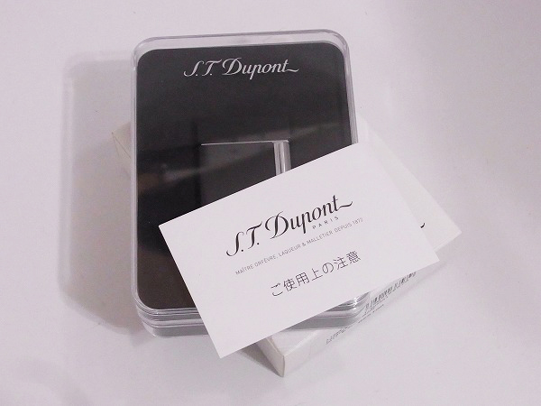 実際に弊社で買取させて頂いたS.T.Dupont/エス・テー・デュポン ライン8 ブラック/25100の画像 7枚目