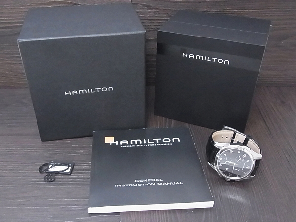 実際に弊社で買取させて頂いたHAMILTON/ハミルトン ジャズマスター シンライン H38612733の画像 7枚目