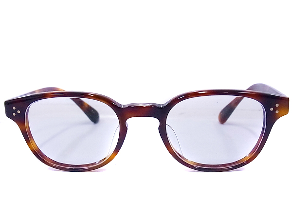 実際に弊社で買取させて頂いたOLIVER PEOPLES/オリバーピープル sarver デミ柄 眼鏡フレームの画像 6枚目