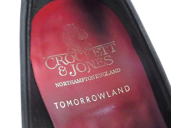 実際に弊社で買取させて頂いたクロケット＆ジョーンズ TOMORROWLAND別注 ローファー 6191/7の画像 6枚目