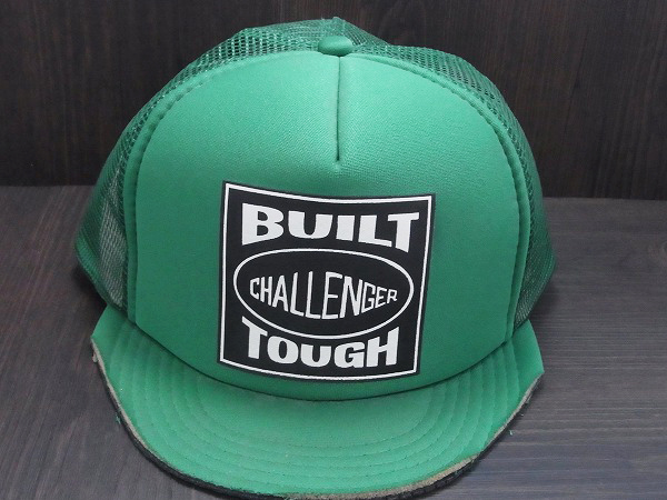 実際に弊社で買取させて頂いたチャレンジャー ツバ切り BUILT TOUGH CUT OFF MESH CAP 緑の画像 1枚目