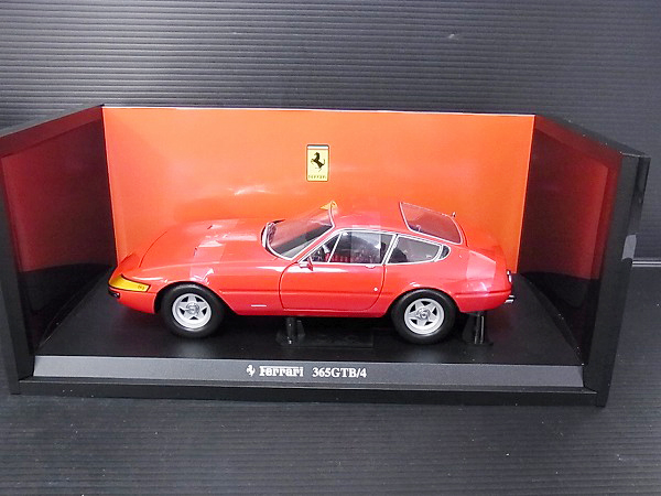 実際に弊社で買取させて頂いたHot Wheels FERRARI/フェラーリ 365GTB/4 Daytona'71 1/18の画像 1枚目