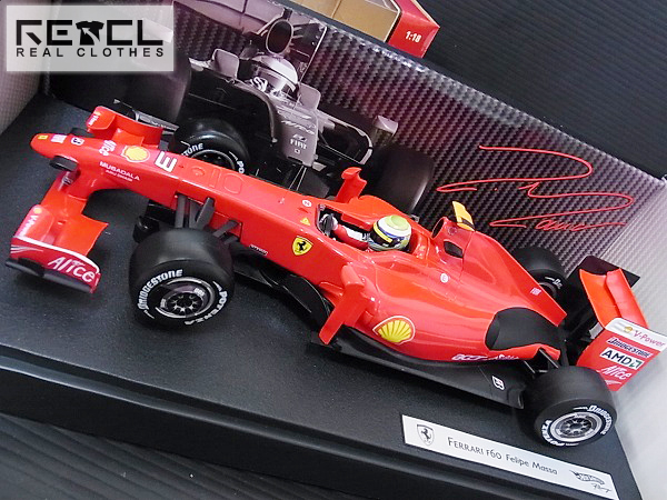 実際に弊社で買取させて頂いたHot Wheels FERRARI/フェラーリ　F60　F.Massa/マッサ 1/18