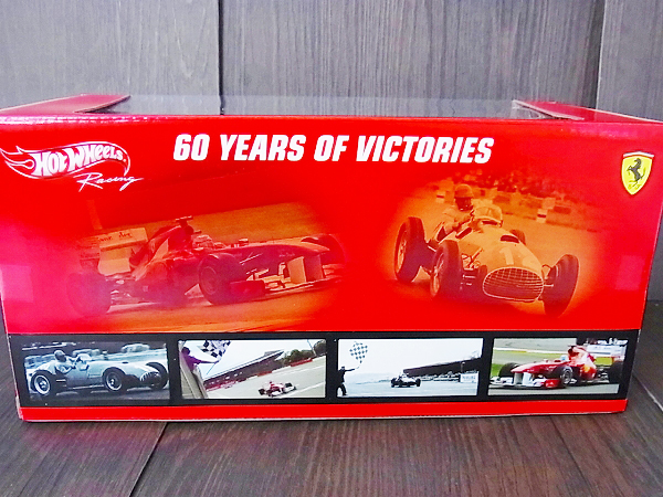 実際に弊社で買取させて頂いた[未使用]Hot Wheels Ferrari シルバーストン60年後優勝記念1/43の画像 8枚目