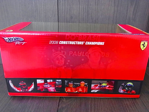 実際に弊社で買取させて頂いたHot Wheels フェラーリ 2008CONSTRUCTORS' CHAMPIONS 1/43の画像 6枚目