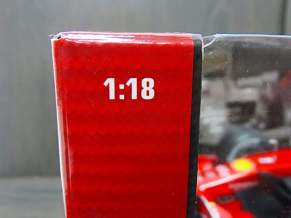 実際に弊社で買取させて頂いたHOT WHEELS F1 F2008 K.RAIKKONEN Ferrari ミニカー 1/18の画像 3枚目