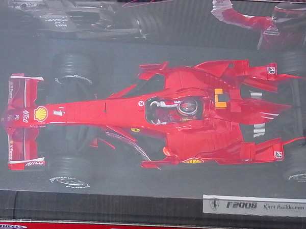 実際に弊社で買取させて頂いた[未使用]ホットウィール フェラーリ F2008 K.Raikkonen 1/18の画像 2枚目