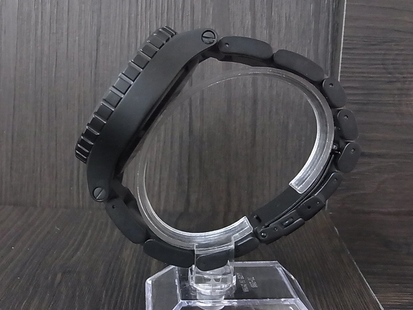 実際に弊社で買取させて頂いたNIXON/ニクソン THE 51-30 ダイバーズウォッチ 黒金/A0571041の画像 2枚目