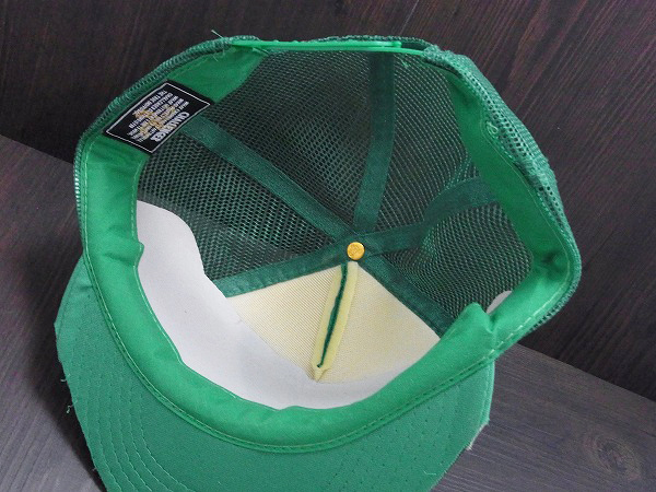 実際に弊社で買取させて頂いたチャレンジャー ツバ切り BUILT TOUGH CUT OFF MESH CAP 緑の画像 4枚目