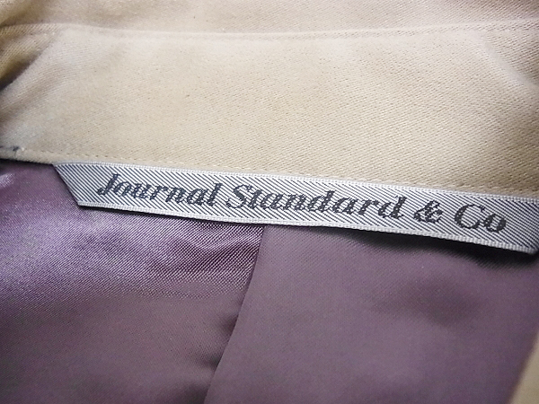 実際に弊社で買取させて頂いたJOURNAL STANDARD/ジャーナルスタンダード シングルコート Mの画像 3枚目