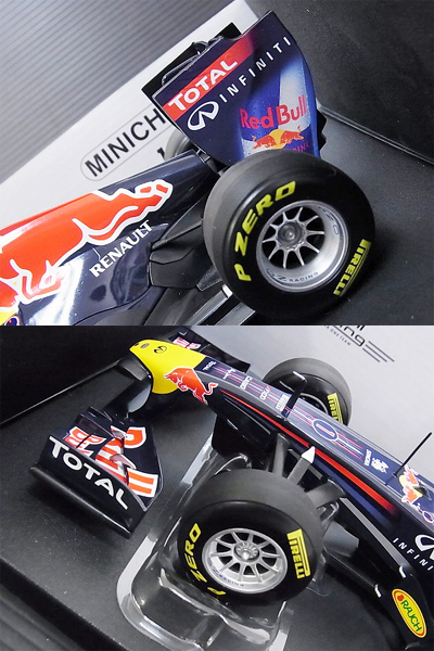 実際に弊社で買取させて頂いたMINICHAMPS RacingRENAULT/RB7 S.Vettel/ベッテル 2011 1/18の画像 4枚目