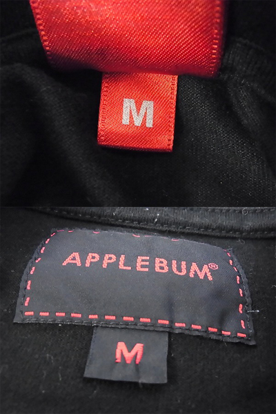 実際に弊社で買取させて頂いたAPPLEBUM/アップルバム プリントTシャツ/七分丈/M 2点セットの画像 3枚目