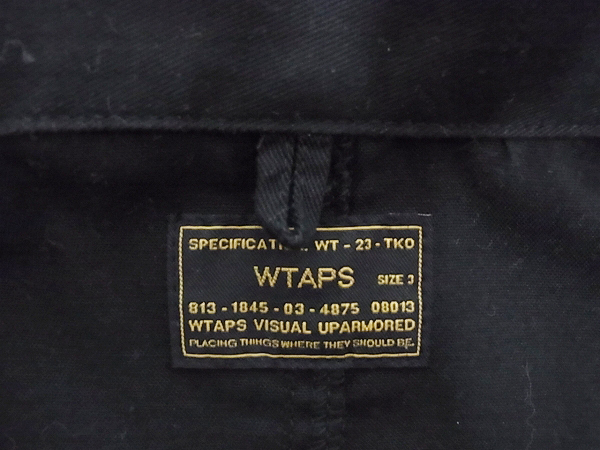 WTAPS/ダブルタップス 16ss WTAPS BUDS SS 半袖シャツ 黒 3の買取実績 