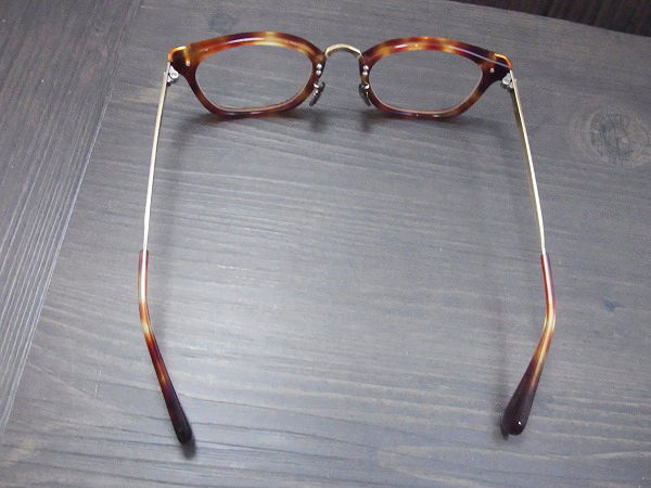 実際に弊社で買取させて頂いたOLIVER PEOPLES/オリバーピープルズ 眼鏡フレーム chessman LBRの画像 2枚目