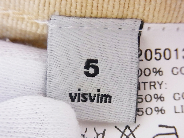 実際に弊社で買取させて頂いたvisvim/ビズビム 15AW SANJURO COAT BRUSHED FLANNEL 5の画像 3枚目