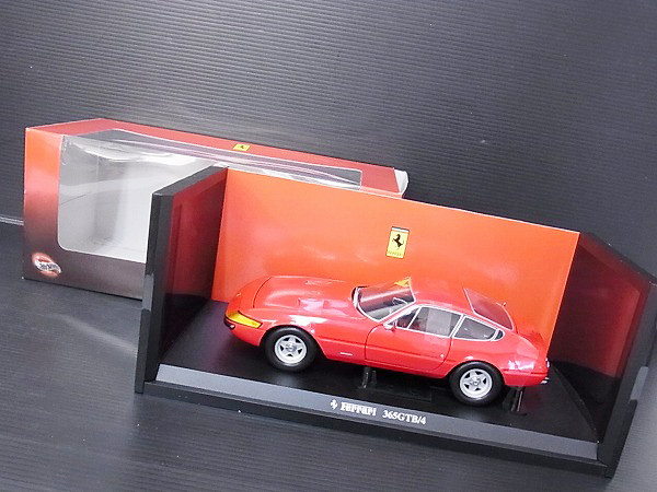 実際に弊社で買取させて頂いたHot Wheels FERRARI/フェラーリ 365GTB/4 Daytona'71 1/18の画像 7枚目